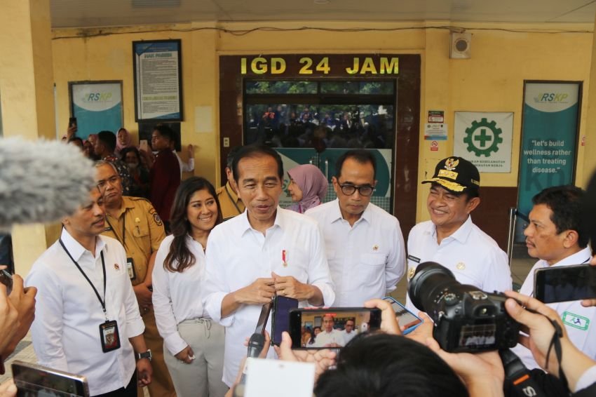 Kepala Negara Tinjau RSUD H Kumpulan Pane Tebing Tinggi