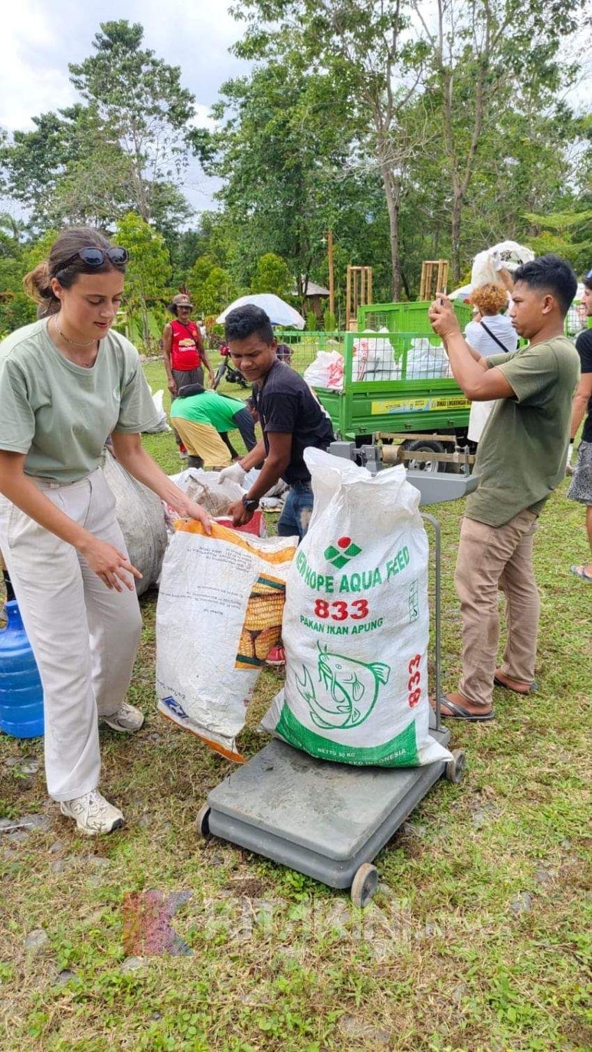 HPSN 2024 di Langkat Kumpulkan 642 Kg Sampah