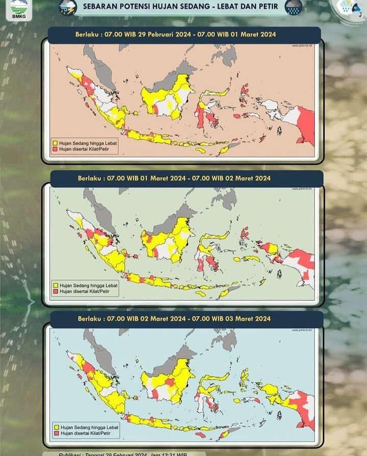 Dalam Dua Hari Ini Sumut Hadapi Cuaca Ekstrem, Ini Kata BMKG