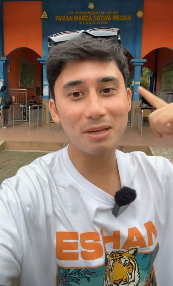 Alshad Ahmad Sambangi Medan Zoo,  Donasikan Vitamin untuk Harimau
