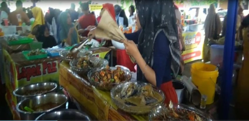 Pasar Pabukoan di Kota Padang, Lokasi Andalan Berburu Menu Buka Puasa