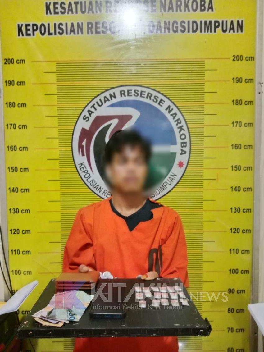 Polres Padangsidimpuan Tangkap Seorang Diduga Pengedar Narkoba