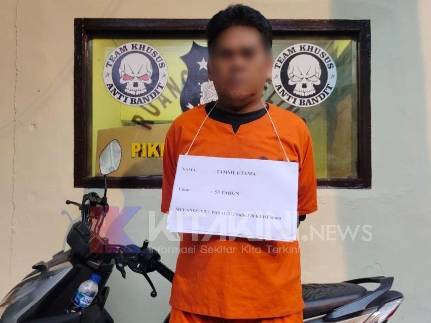 Pria Ini Bawa Lari Sepeda Motor, Modus Mencoba Kendaraan Sebelum Membeli