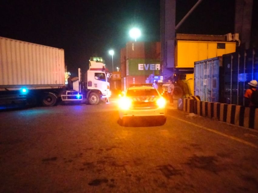 Logistik Event F1 Power Boat International Tiba di Pelabuhan Belawan Dari Balige