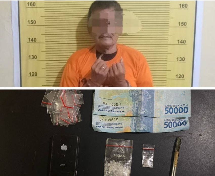 Jual Sabu, Kakek 66 Tahun Ditangkap Satnarkoba Polres Binjai