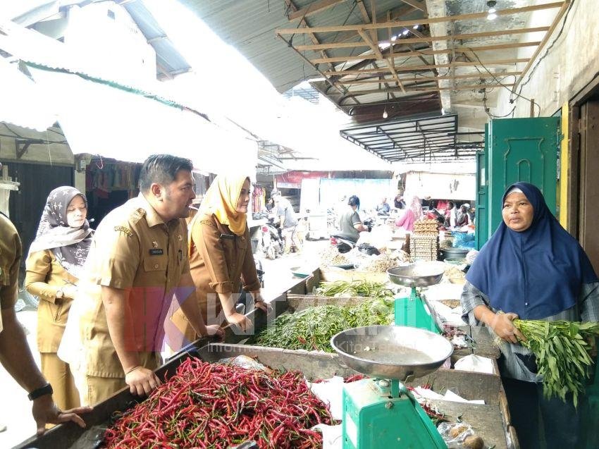 Menjelang Bulan Ramadhan, TPID Langkat Kembali Sidak Pasar Tradisional