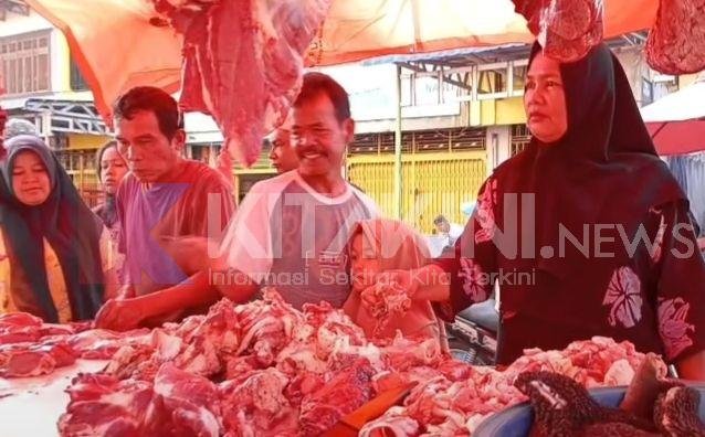 Jelang Ramadan 1445H, Harga Daging Sapi di Sidimpuan Tembus Rp180 Ribu/Kg