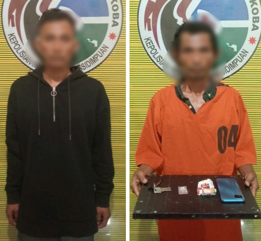 Polres Padangsidimpuan Tangkap Dua Pelaku Narkoba Minggu Dini Hari