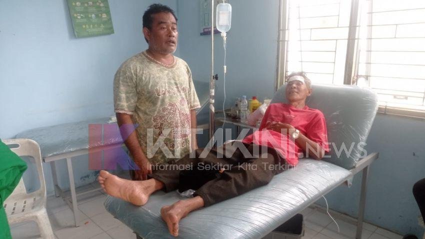 ODGJ Sabet Warga Dengan Parang di Sawitseberang Langkat