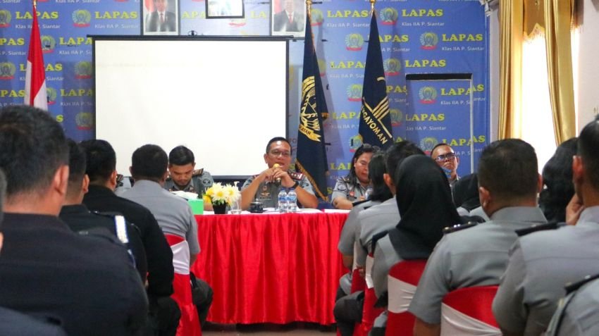 Lapas Kelas IIA Siantar Satukan Persepsi Menuju WBK 2024