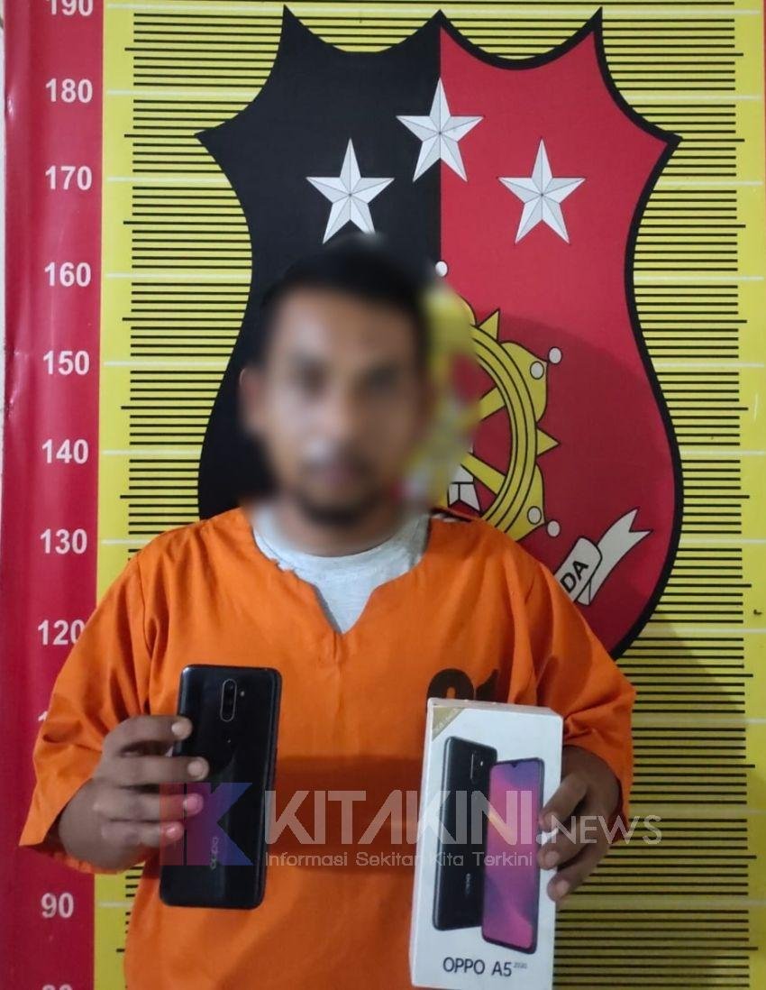 Warga Kelurahan Silayang-Layang Nekad Gondol Handphone Milik Jemaah Saat Sholat Tarawih