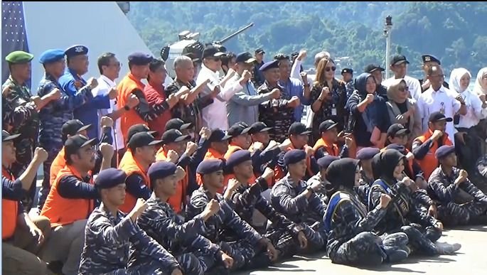 Dikawal Kapal Perang, BI dan TNI AL Ekspedisi Rupiah Berdaulat ke Daerah 3 T
