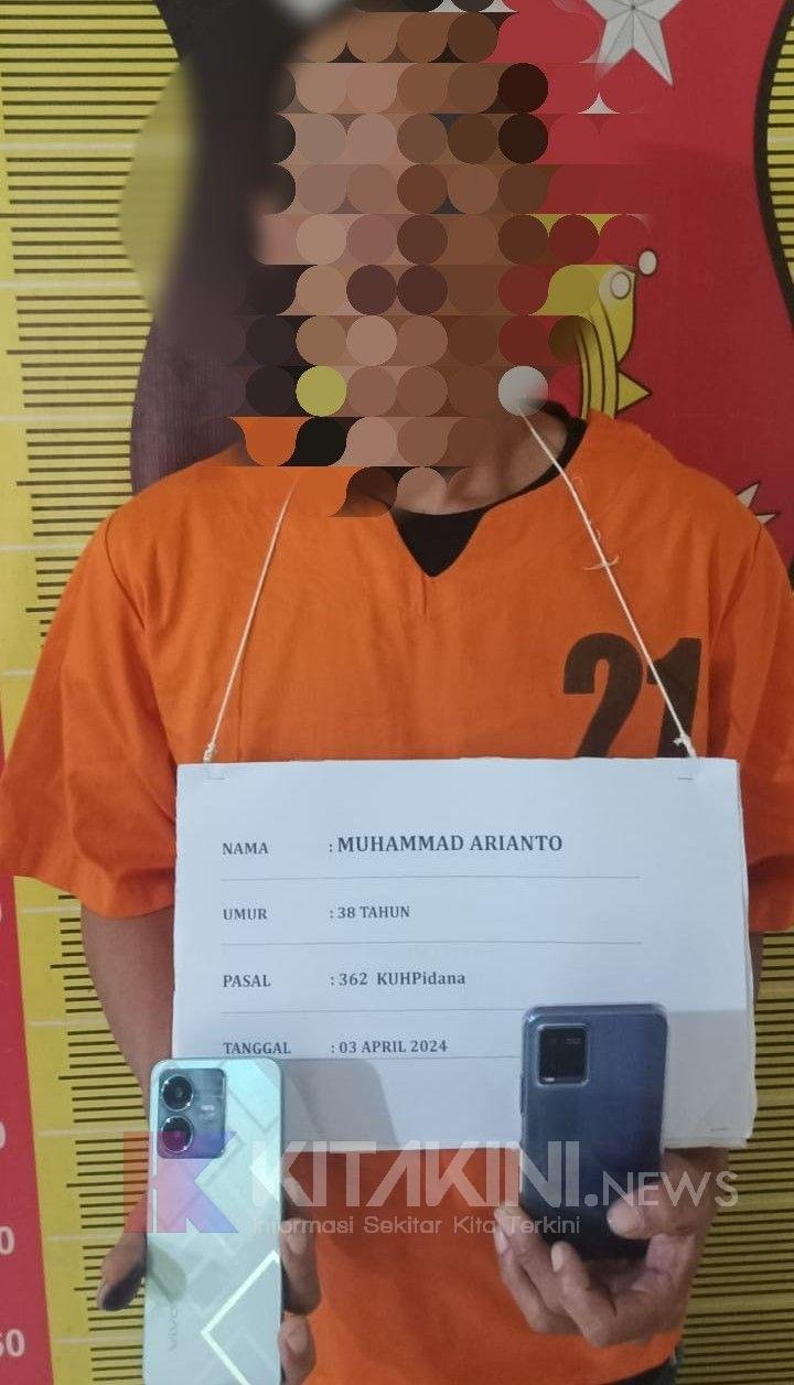Dua Tahun Jadi Buronan, Pelaku Pencuri Handphone di Sagumpal Bonang Dibekuk