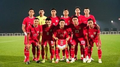Rizky Ridho Dikartu Merah, Timnas Indonesia Kandas di Semi Final Piala Asia U23 Kalah dari Uzbekistan 0-2