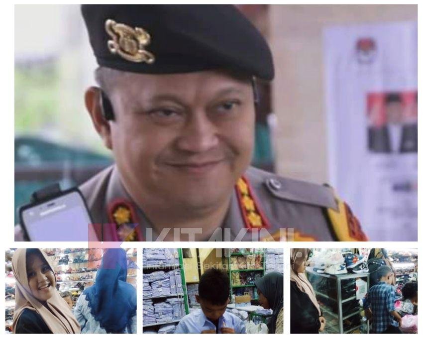 Suasana Haru Saat Kombes Hilman Wijaya Berpesan ke Puluhan Yatim Piyatu