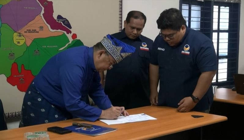 Sebanyak 18 Bakal Calon Kepala Daerah Mendaftar ke DPW Nasdem Riau