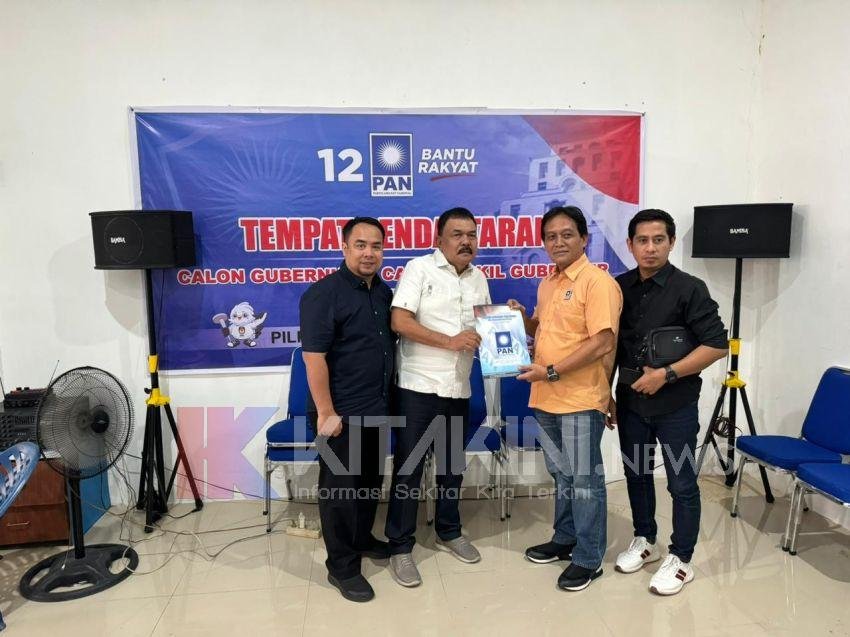 Bobby Nasution Ambil Berkas Pendaftaran Cagub ke PAN Sumut