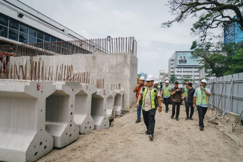 Pj Sekda Medan Harap Overpass Jalan Stasiun Bisa Dilalui Agustus