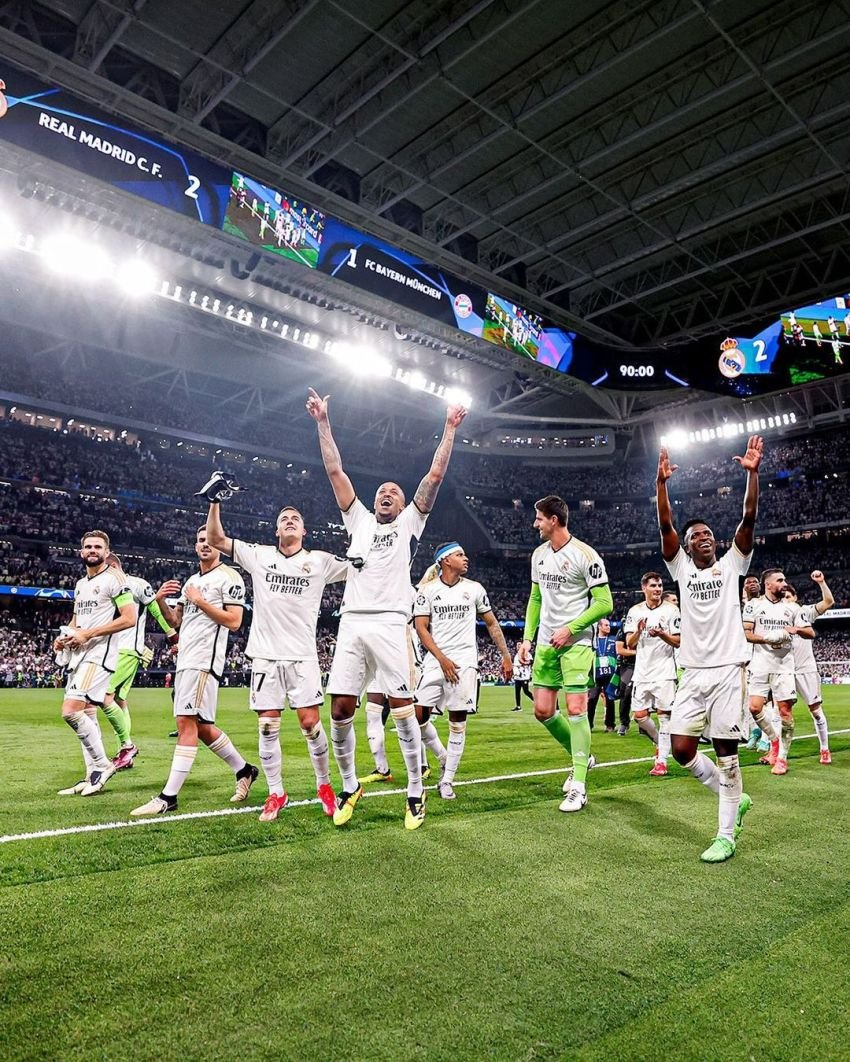 Real Madrid Melaju ke Final Liga Champions 2023/2024 Setelah Menaklukkan Bayern Munchen dengan Skor 2-1