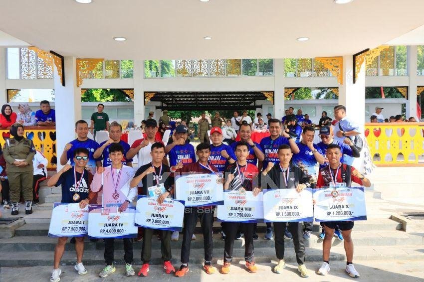 Meriahkan HUT ke-152 Tahun Kota Binjai, Ratusan Peserta Ikuti Binjai Fun Run 10K