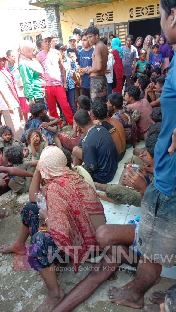Lagi, 51 Orang Pengungsi Rohingya Berlabuh di Langkat