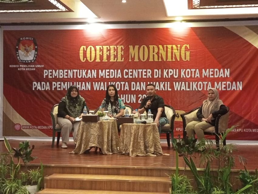 KPU Medan Bangun Sinergitas untuk Sebarluaskan Informasi Pilkada