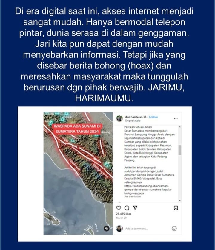 Kabar Waspada Tsunami di Sumatra 2024 hanya Hoax, BMKG: Tetap Siaga!