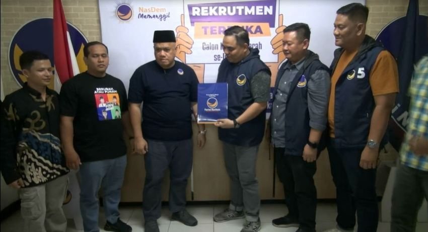 Sebanyak 128 Bacalon Kepala Daerah Mendaftar ke Nasdem di Riau