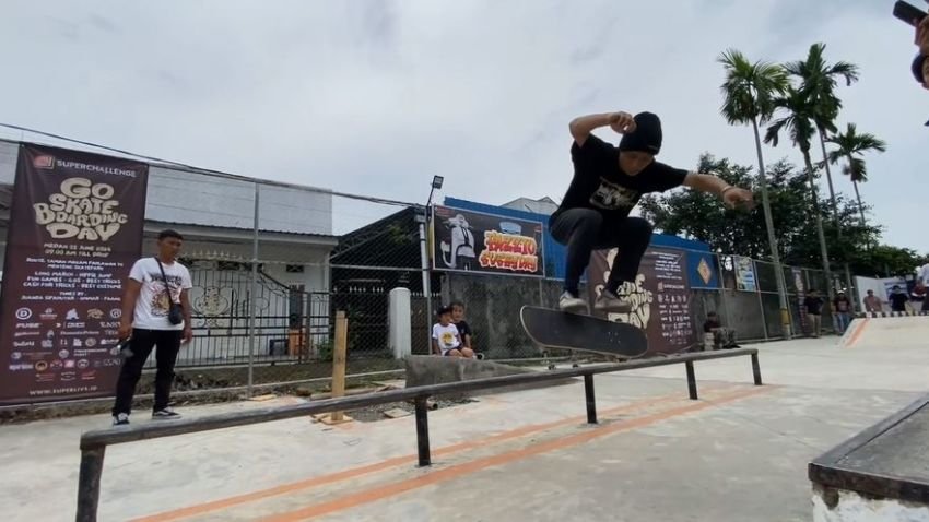 Skateboard Day Internasional di Medan, Pecinta Skateboard Minta Pemerintah Lebih Peduli