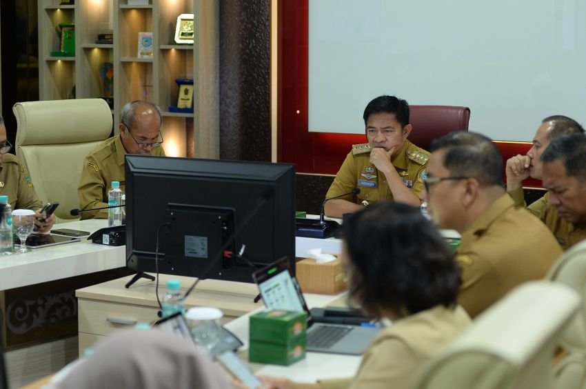 Bahas Pengendalian Inflasi Daerah, Pj Gubsu Ikuti Rakor Bersama Kementerian