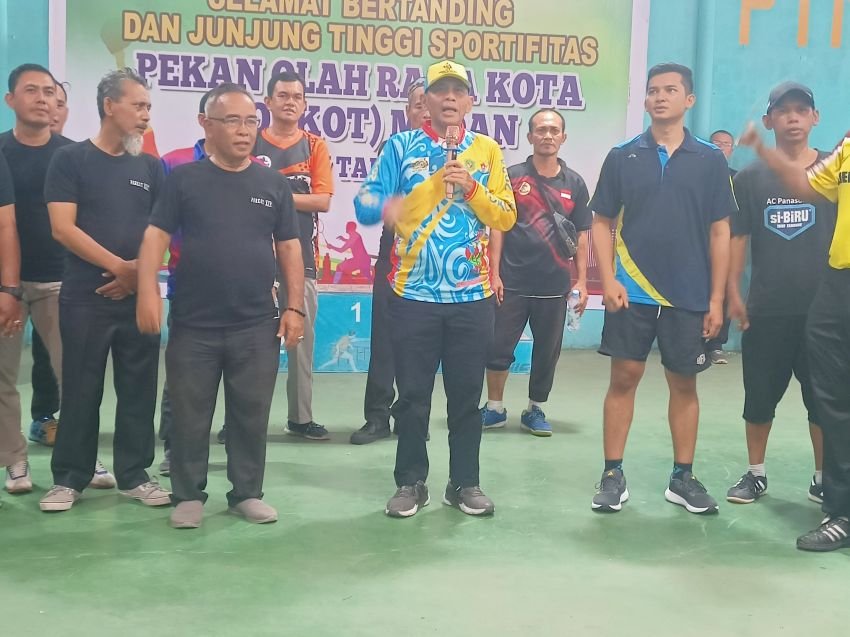 Medan Deli Juara Umum Tenis Meja Porkot Medan XIV 2024