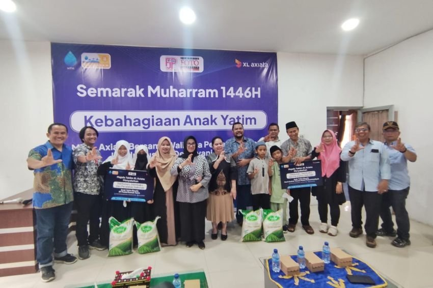 Puluhan Anak Yatim di Siantar dapat Bantuan Sosial MTXL