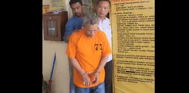 Inilah Tersangka B Pelaku Pembakaran Rumah Wartawan Tribrata TV