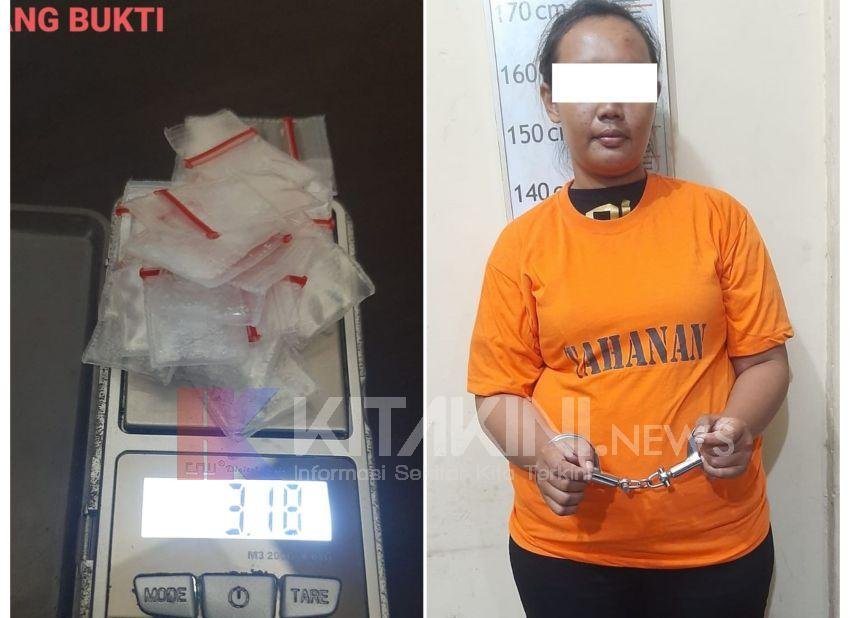 Polres Langkat Tangkap Perempuan Terduga Pengedar Sabu di Pangkalansusu