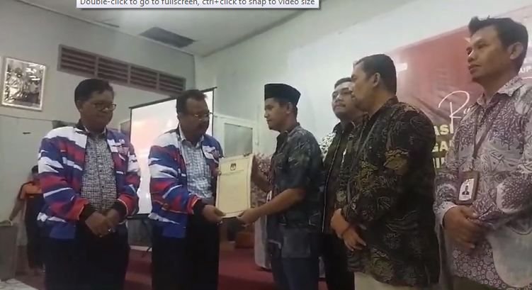 Sebanyak 2 Paslon Jalur Perseorangan Pilkada Dairi Lulus Verifikasi Faktual