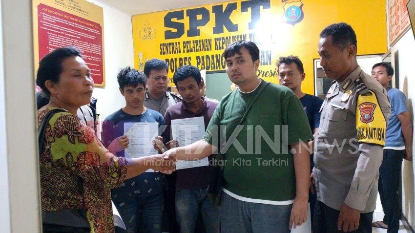 Polsek Batunadua Selesaikan Kasus Pencurian Seng Dengan Problem Solving