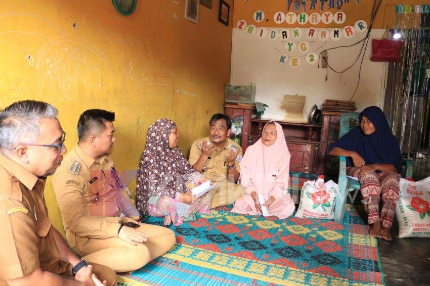 Pemerintah Kota Binjai Beri Santunan Kaum Dhuafa dan Yatim Piatu