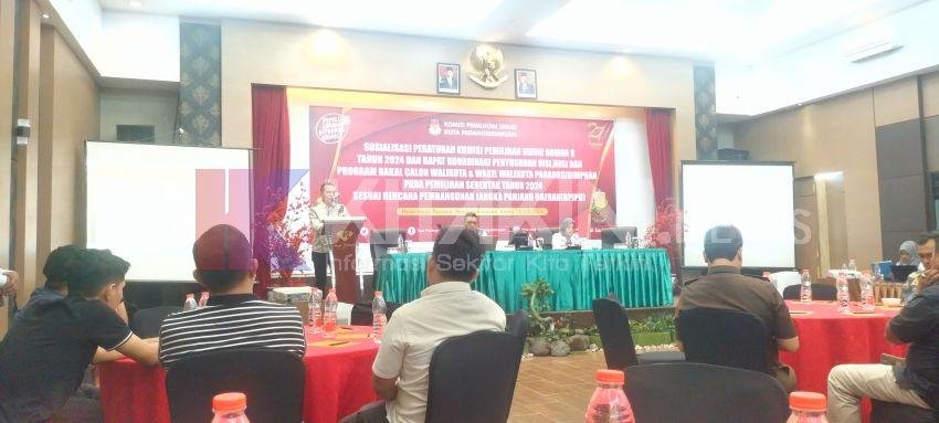 KPU Padangsidimpuan Sosialisasikan PKPU Nomor 8 Tahun 2024