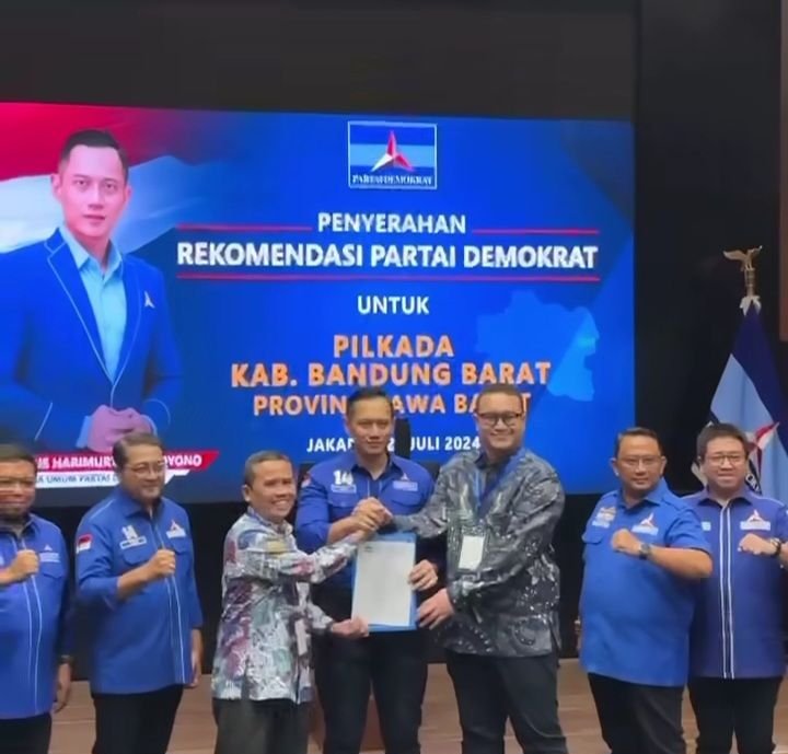 Demokrat Usung Gilang Dirga Jadi Calon Wakil Bupati Bandung Barat