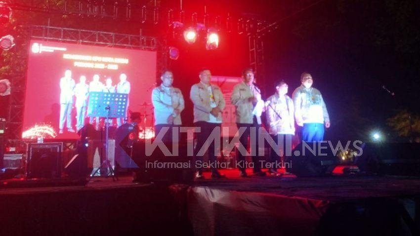 KPU Binjai Gelar Konser Musik Sosialisasikan Pilkada Serentak 2024