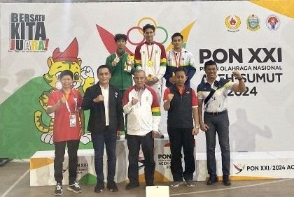 Riau Masih Dominan di Senam Artistik PON XXI