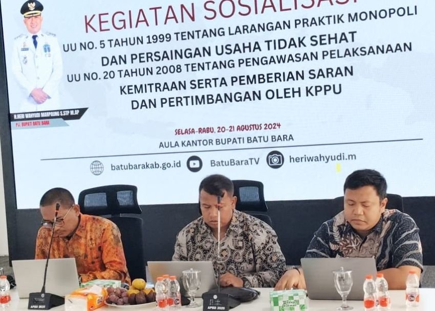 Begini Bincang-bincang KPPU dengan Pelaku Usaha Pengadaan Barang dan Jasa di Batu Bara