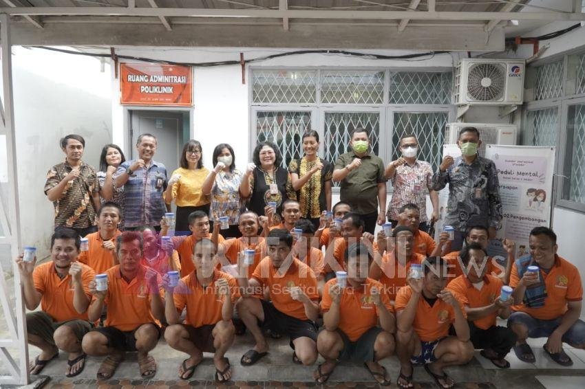 Upaya Berantas Narkoba, Rutan Kelas I Medan Tes Urine Petugas dan Warga Binaan