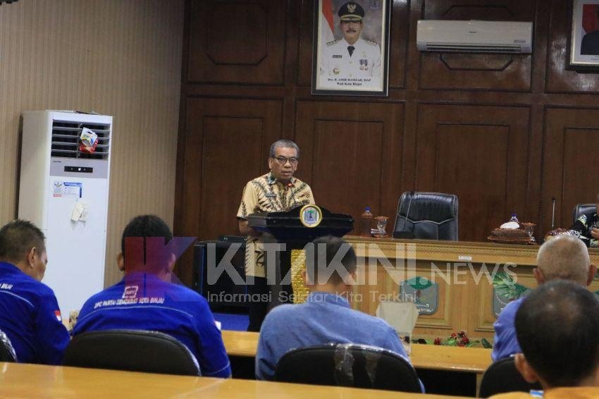 Sekda Kota Binjai Hadiri Advokasi Pemahaman Rancangan Teknokratik RPJMD