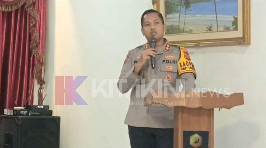 Polres Sidimpuan Kerahkan 127 Personel Kawal Pendaftaran Pilkada 2024