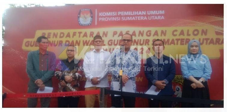 Kamis, Edy Rahmayadi Daftar ke KPU Sumut