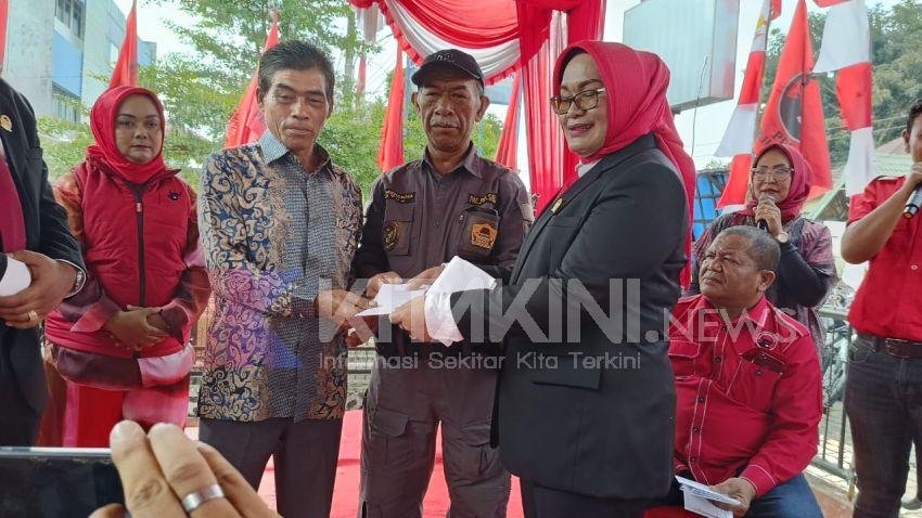 Usai Dilantik, DPC PDI Perjuangan Kota Padangsidimpuan Gelar Syukuran