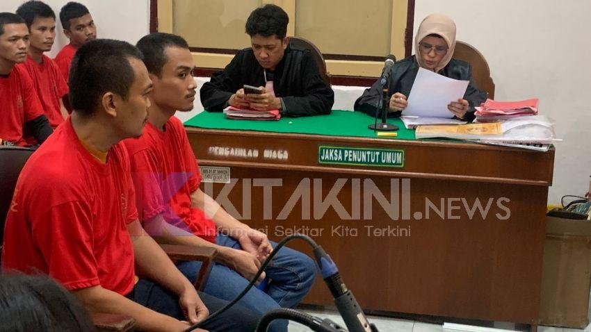 Tiga Warga Jakarta Pencuri Baterai Listrik PT Alfa Golden Powerindo Diadili