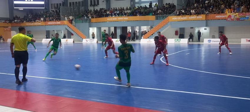 Futsal Sumut Imbangi NTT 3-3 Meski Sempat 2 Kali Tertinggal