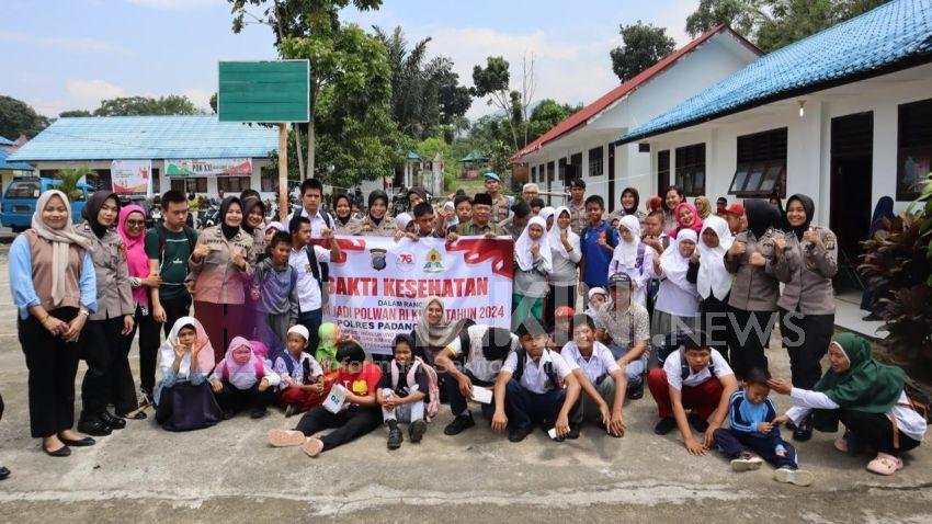 Kunjungan Polwan, Kepsek SLB di Padangsidimpuan Berharap Silaturahmi Berkelanjutan